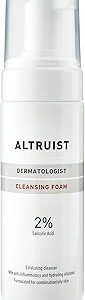 Mousse nettoyante altrust dermatologist-max, 2 % d'acide salicylique - nettoyant exfoliant avec allantoïne anti-inflammatoire et hydratant, formulé pour les peaux mixtes/grasses. Votre satisfaction commence ici, sur Diaytar Sénégal