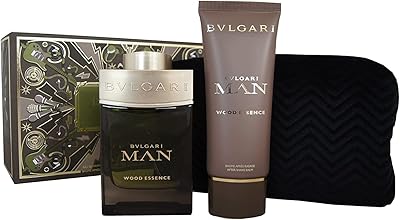 Bvlgari man wood essence ep 100ml+100ml asb+pouch soft box set