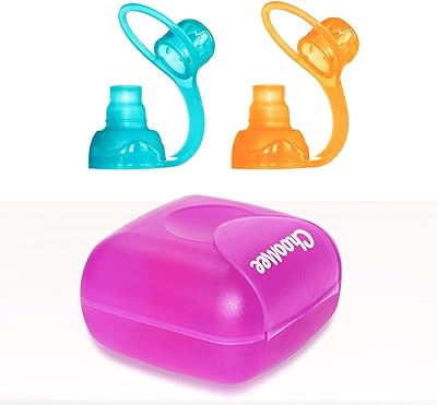 Récipient à déjeuner shome soft sip | récipient de voyage aqua orange +