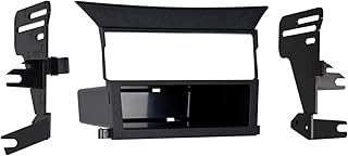 Metra 99-7876 kit de plaque de montage simple din avec poche pour honda