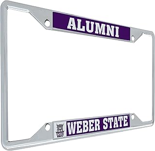 Cadre de plaque d'immatriculation en aluminium pour phares de voiture desert cactus weber