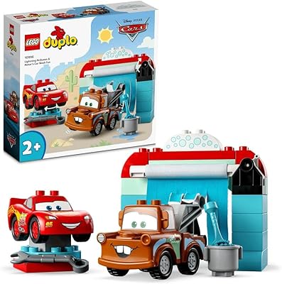 Laver fun lightning mcqueen et la voiture de maitre 10996 série