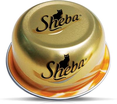 Nourriture pour chat aromatisée à la volaille sheba - 80 grammes * 24