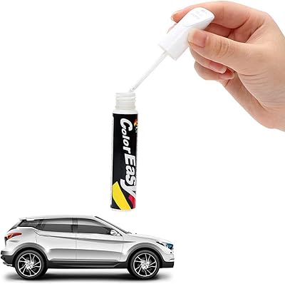 Stylo de réparation et de remplissage pour rayures de voiture, blanc et multicolore