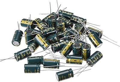 Condensateur vert esr en aluminium à faible rayon électrolytique avec 2200uf