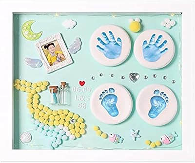 Kit d'empreintes de mains et de pieds de bébé anobi souvenirs de nouveau-né