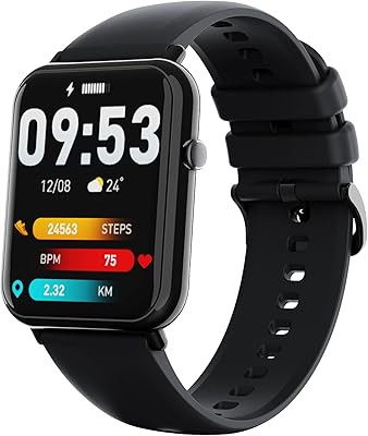 Montre de suivi d'activité intelligente dweek avec moniteur de fréquence cardiaque