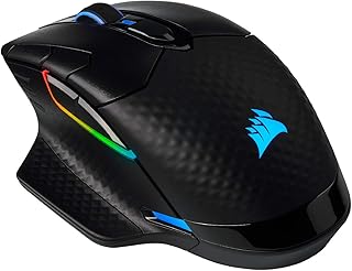 Souris de jeu sans fil corsair darkcore rgb pro se avec technologie slipstream