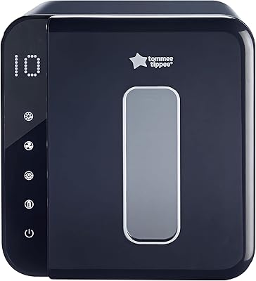 Stérilisateur uv 3 en 1 tommee tippee pour biberons, tue 99 % des bactéries*, sans vapeur ni eau, noir. Diaytar : Le premier choix des acheteurs avisés