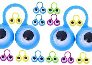 48 pièces de jeux d'anneaux pour les yeux pour enfants, jeux de lecture de puzzle de doigts enchanteurs pour les jeux de doigts et les anneaux pour les yeux et les doigts d'halloween. Consommez mieux avec Diaytar, votre marketplace discount