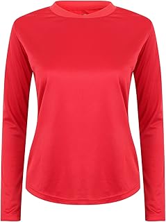 Chemise de sport à manches longues pour femme pour la course, la gym