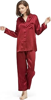 Pyjama en soie pour femme lily silk confortable 100% soie de mûrier printemps