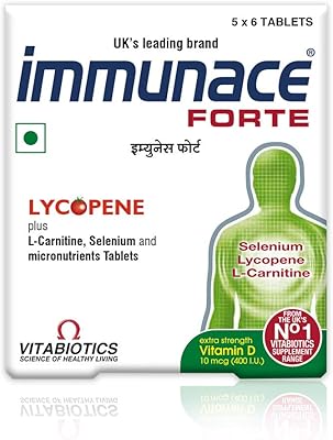 Immunace forte - suppléments de santé (avec vitamine d, zinc, sélénium et micronutriments) - 30 comprimés. Votre shopping simplifié de A à Z avec Diaytar