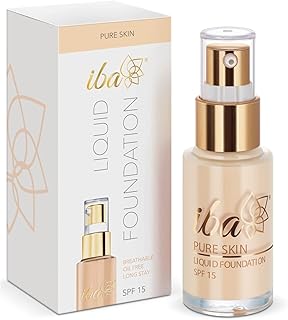Fond de teint liquide iba hilal care pure skin, blanche neige, 30 ml