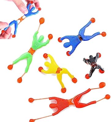 Jouet pour homme grimpeur, 24 pièces de jouets d'escalade muraux collants pour hommes