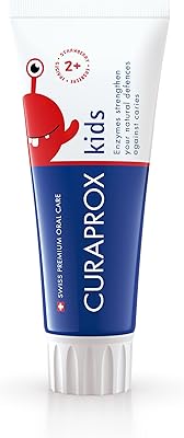 Dentifrice pour enfants curaprox cs kids fraise 60 ml à la fraise