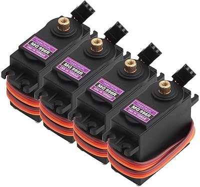 Mg996r 55g servomoteur à engrenages métalliques à couple numérique pour futaba gr hélicoptère