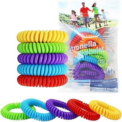 10 pièces bracelets anti-moustiques à la citronnelle tous les bracelets anti-insectes naturels sans deet bracelets anti-insectes imperméables pour l'extérieur sans danger pour les adultes et les enfants. Le meilleur du e-commerce discount réuni sur Diaytar