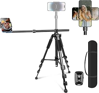 Trépied elitehood pour iphone pour enregistrement vidéo aérien [robuste et ultra-stable], longue perche
