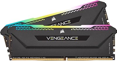 Mémoire d'ordinateur de bureau corsair vengeance rgb pro sl 16 go (2x8 go)