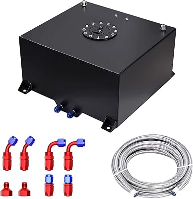 Réservoir de carburant universel 20 gallons 80 l avec kit de conduite