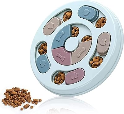 Jeux de puzzle pour chiens, jeux d'alimentation pour chiens pour entraîner l'intelligence