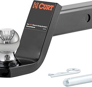 Curt fusion 45154 support d'attelage de remorque avec boule et goupille de 2", convient aux récepteurs de 2", 7 lb et 4". Vos marques préférées à prix réduits sur Diaytar