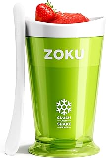 Machine à granité et shake zoko zk113-gn en plastique, vert