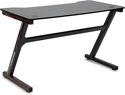 Table de jeu exécutive avec lumières led mh-gt124 le meilleur bureau de jeu