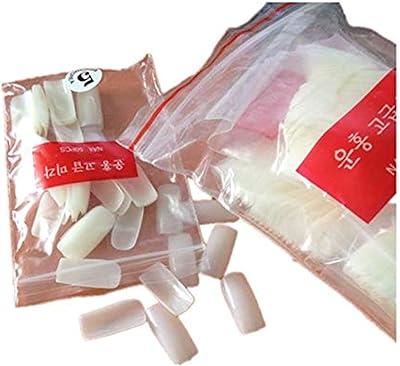 500 pièces/sac d'ongles de ballerine transparents/faux ongles de cercueil, ongles artificiels de forme
