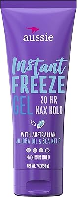 Gel sculptant aussie instant freeze, 7 oz