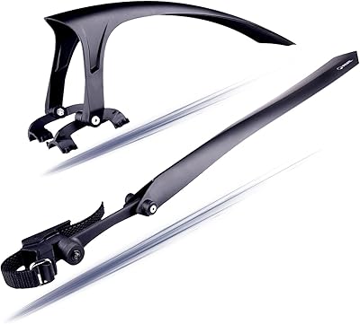 Kit de garde-boue de vélo de route 700c, garde-boue de vélo pliant