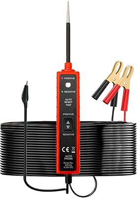 Test de lumière de circuit d'alimentation automobile, testeur de sonde avec câble