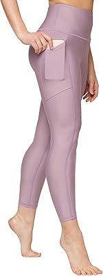 Pantalon de yoga taille haute kadi pour femme legging 7-8 avec poches