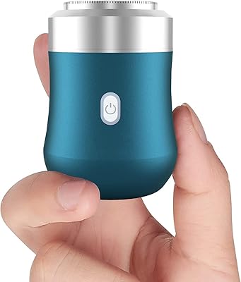 Mini rasoir électrique de poche portable facile à charger avec un seul bouton