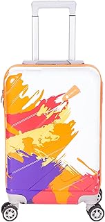 Un ensemble de sacs de voyage trolley durables, légers et multicolores avec roulettes