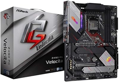Asrock z490 phantom gaming velocita prend en charge le processeur intel core tm