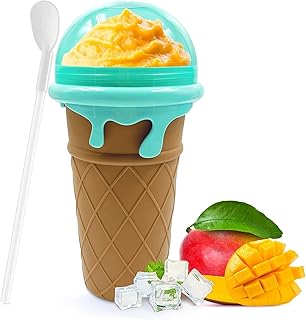 Machine à slushie tasse slushy double couche glace compressée faite maison refroidissement rapide