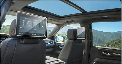 Wonderfulhz protecteur d'écran compatible avec tahoe suburban 2021-2023 double écran tactile arrière