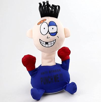 Jouet anti-stress yimim - poupée en peluche électrique - jouet d'évacuation émotionnel amusant