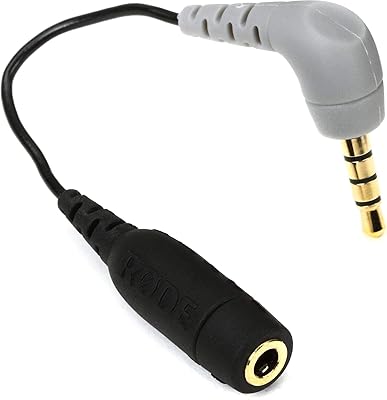 Adaptateur de câble de microphone rode sc4 3,5 mm trs vers trr, taille