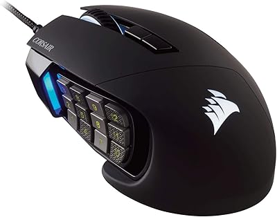 Souris de jeu avec technologie mimo - espace colorimétrique corsair rgb - 16