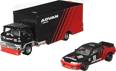 Hot wheels premium 2021 team transport #27 nissan skyline gtr (bnr32) / sakura