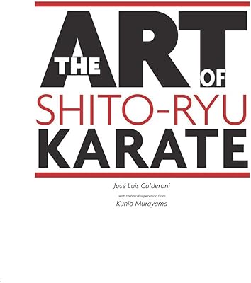 L'art du karaté shito ryu