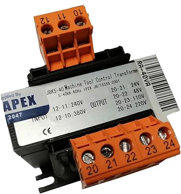 Transformateur de commande vertical basse fréquence monophasé royal apex (40 va)