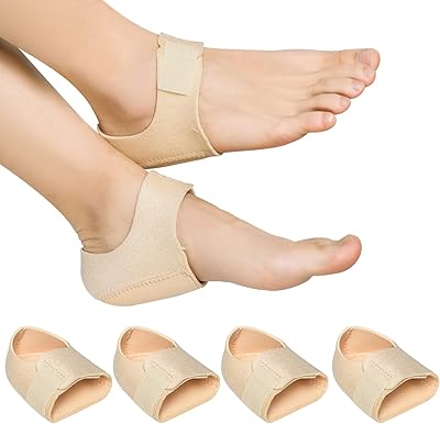 Coussin de talon, chaussettes pour fasciite plantaire avec soutien de la voûte plantaire