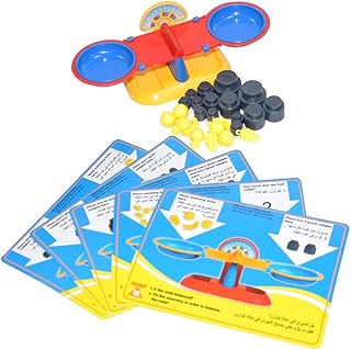 Jouet de poids sarmadi back to school series, 42 pièces (arabe et anglais)
