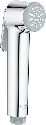 Douchette à main grohe tempesta-f30 avec bouton-poussoir, jet unique, modèle 2751200f