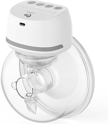 Pompe électrique portable mains libres à faible bruit bellababy, livrée avec un bord