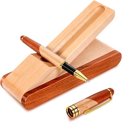 Coffret cadeau stylo à bille bille en bois pour les entreprises boîte